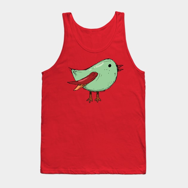 Bird Tank Top by VisualArts